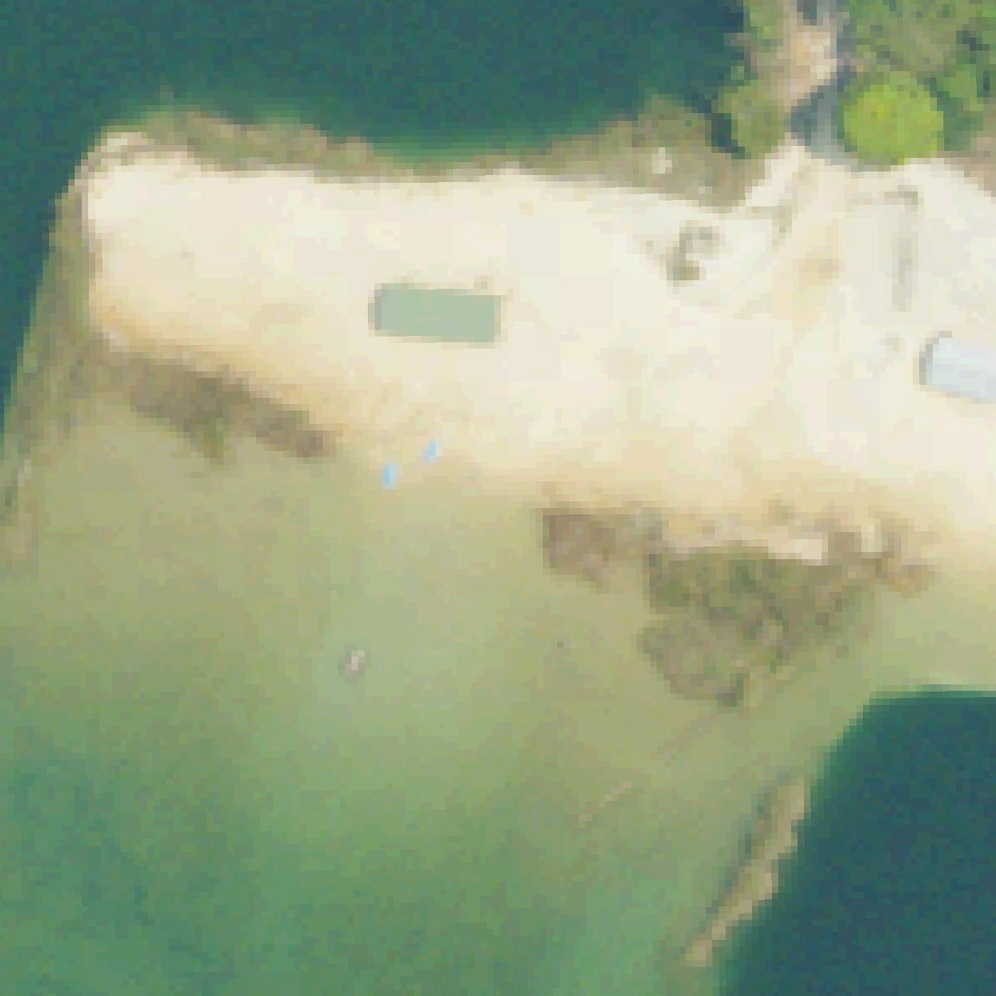 Aerial map of Swimming Beach at Park