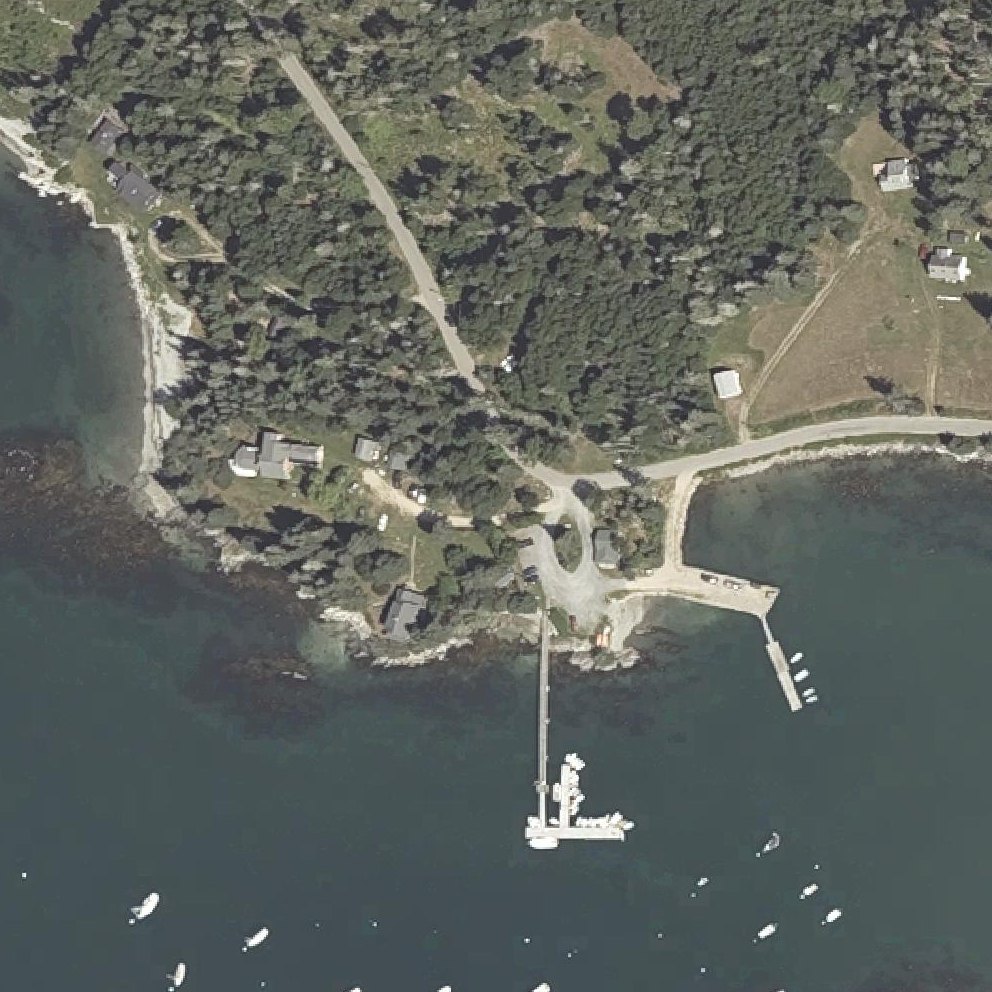 Aerial map of Sylvester's Cove
