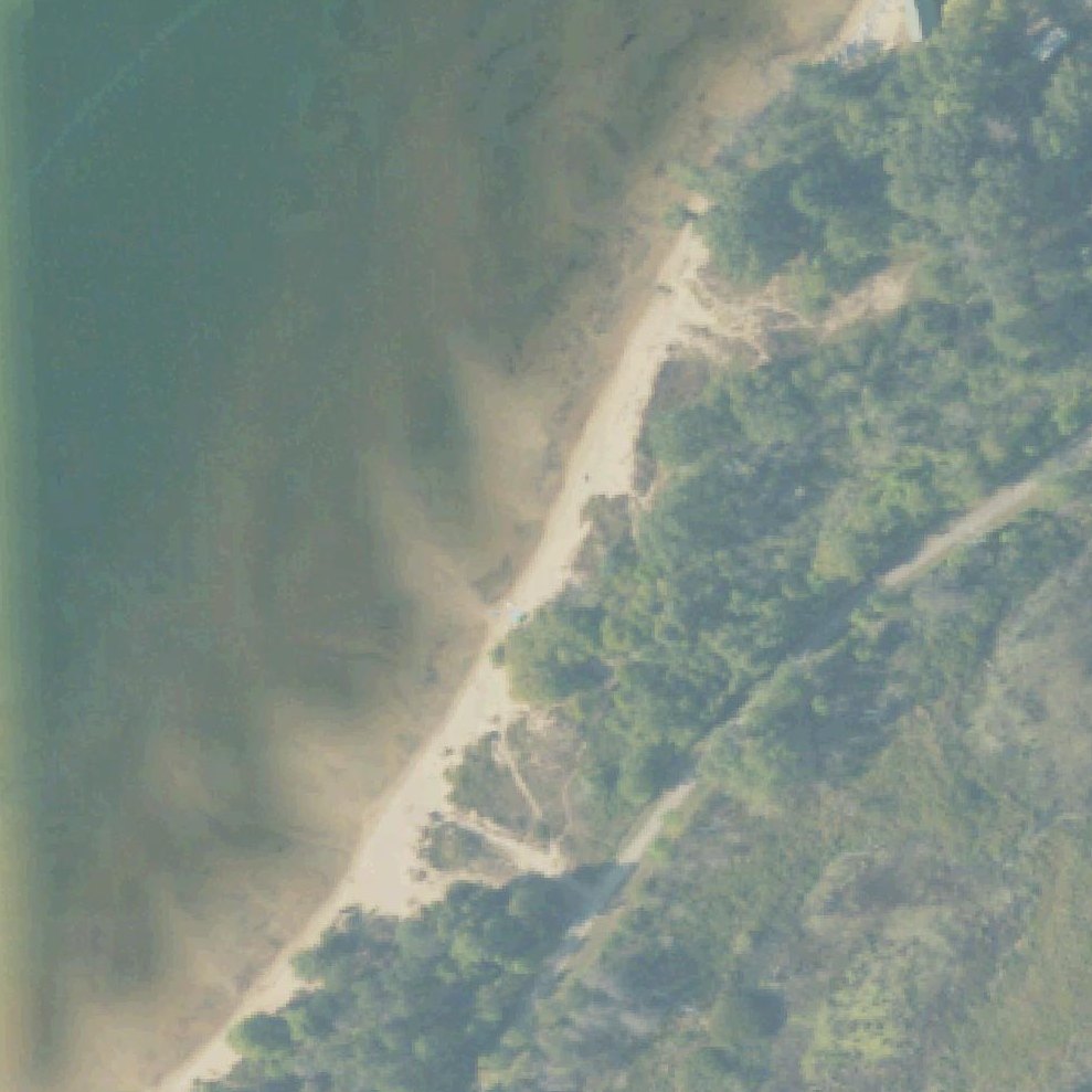 Aerial map of Tawas Point Pet Friendly Beach