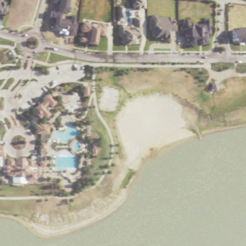 Aerial map of The Beach at Lake Viridian
