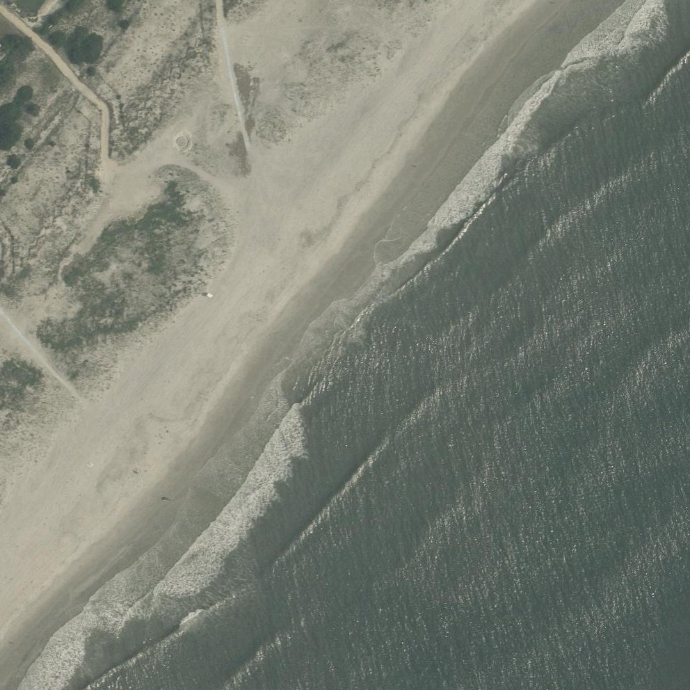 Aerial map of The Beach At Strathmere