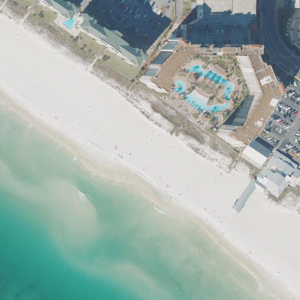 Aerial map of The Best of Panama City Beach