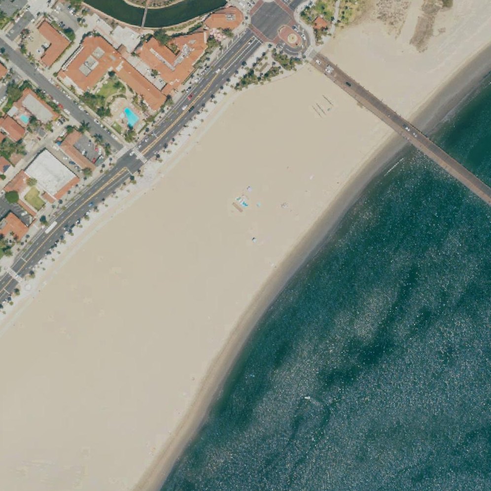 Aerial map of The Cabanas, Santa Barbara