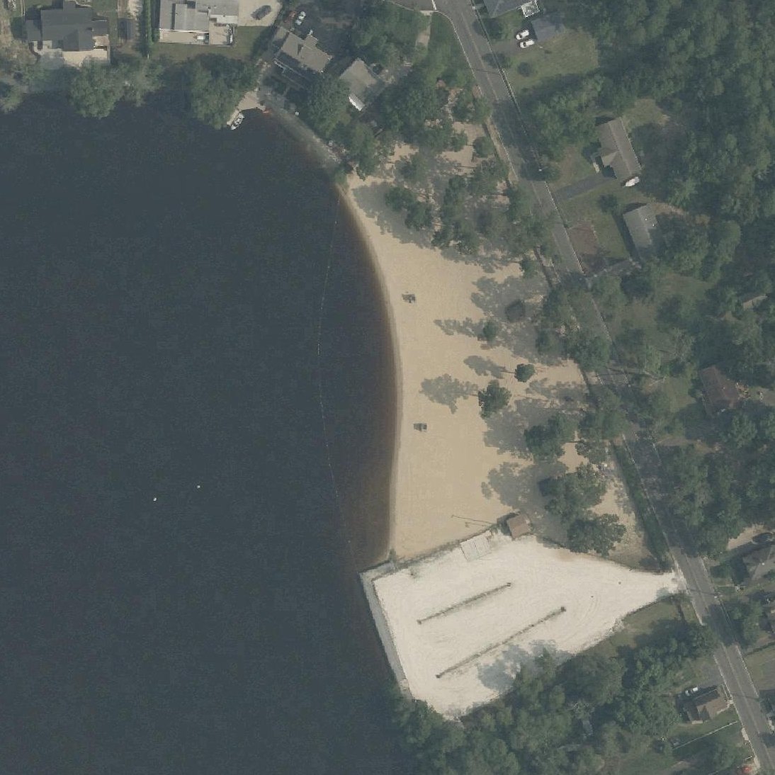 Aerial map of The Cove at Lake Lenape