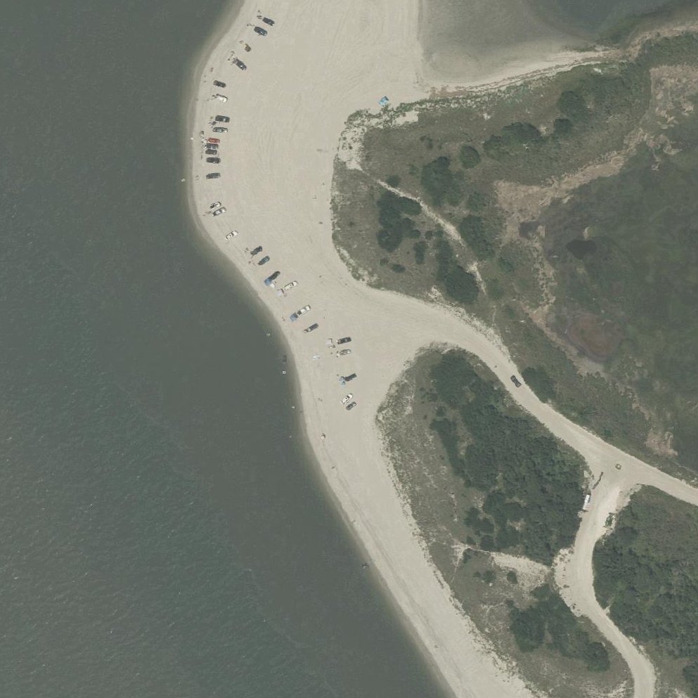 Aerial map of The Cove Beach