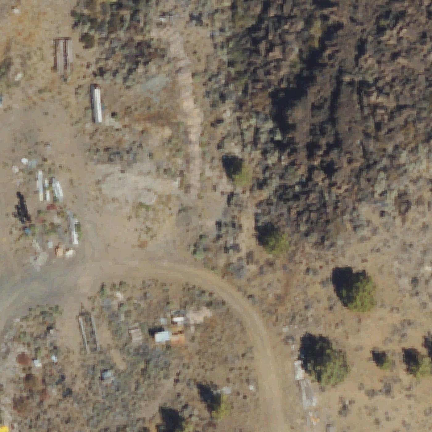 Aerial map of The Cove Palisades State Park