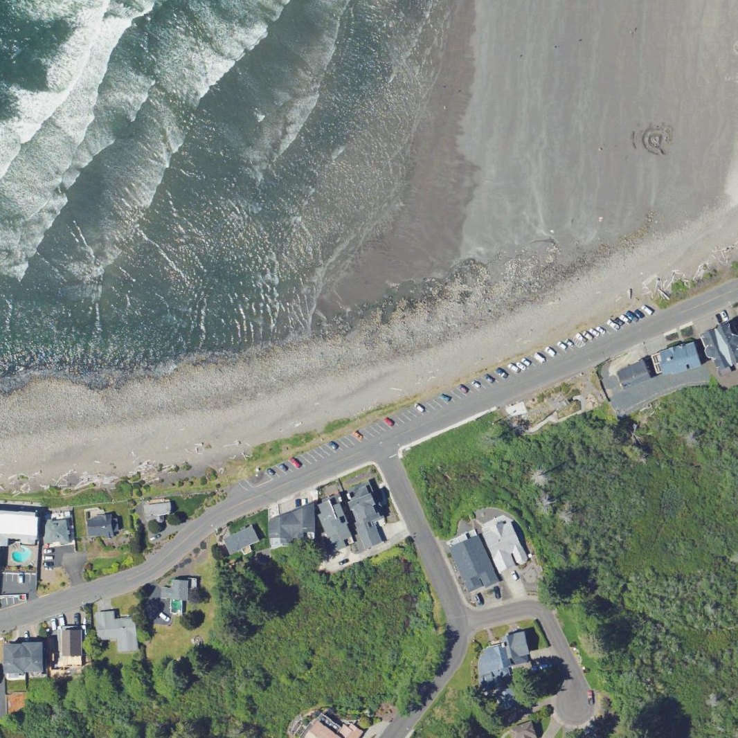 Aerial map of The Cove - Surfers Watch