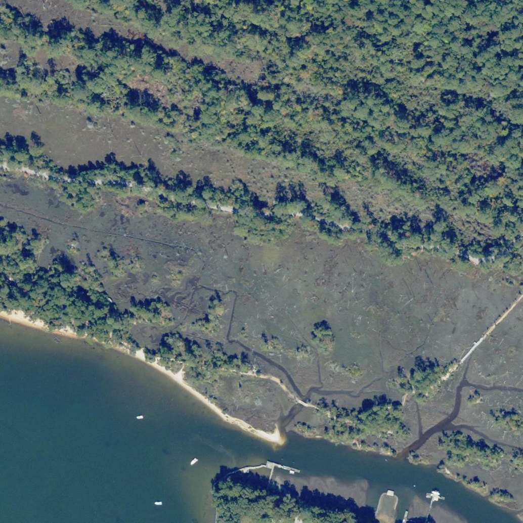 Aerial map of The NARROWS
