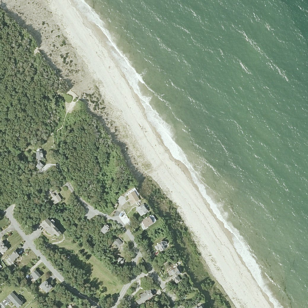Aerial map of The Strand