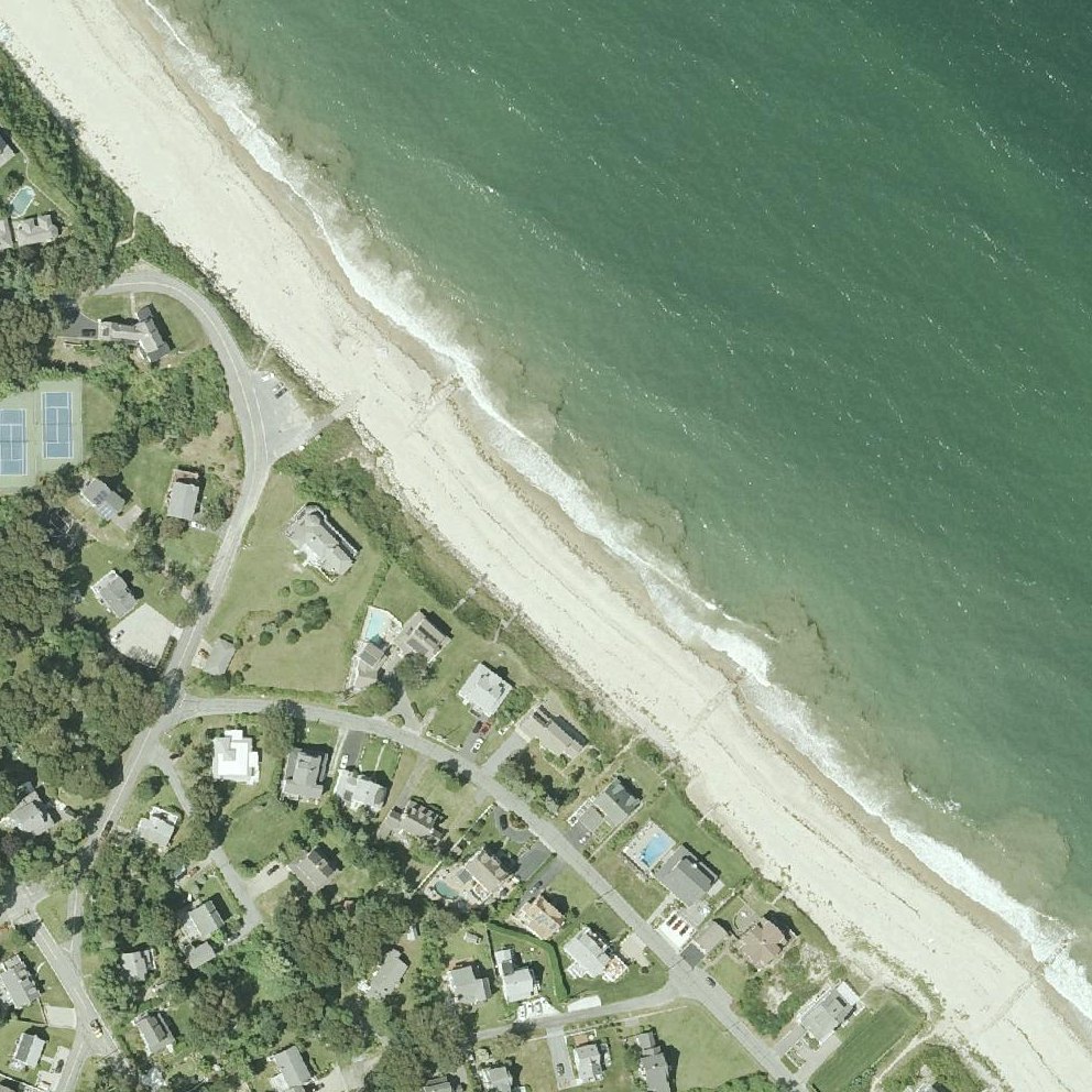 Aerial map of The Strand