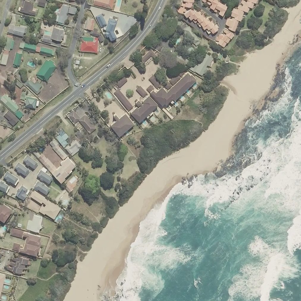 Aerial map of The Waterside