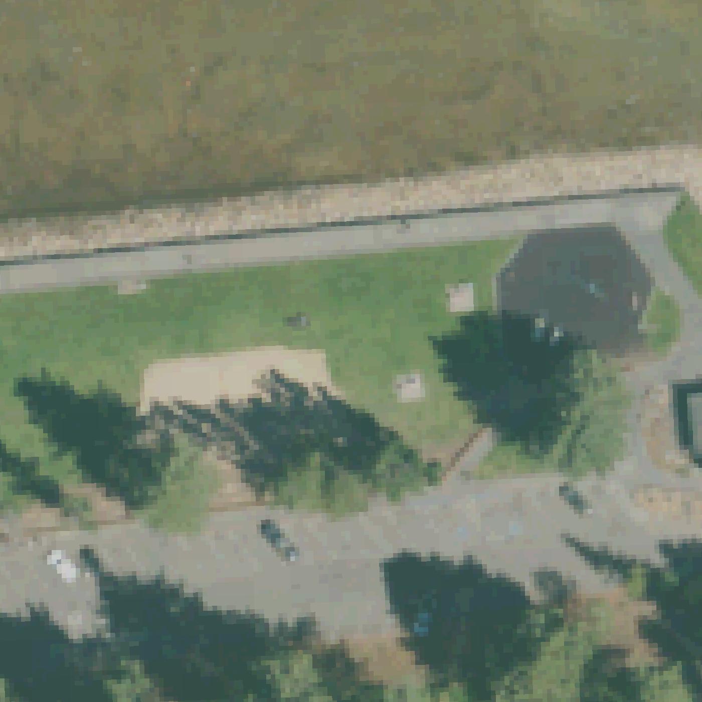 Aerial map of Thomas F. Regan Memorial City Beach