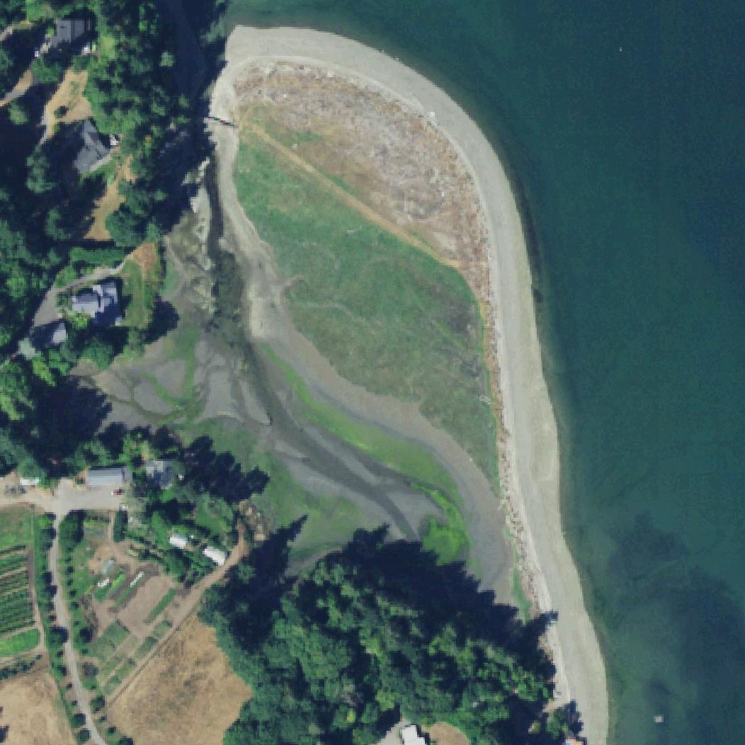 Aerial map of Thompson Split