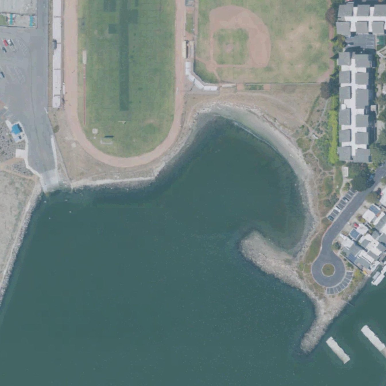Aerial map of Tideway Cove