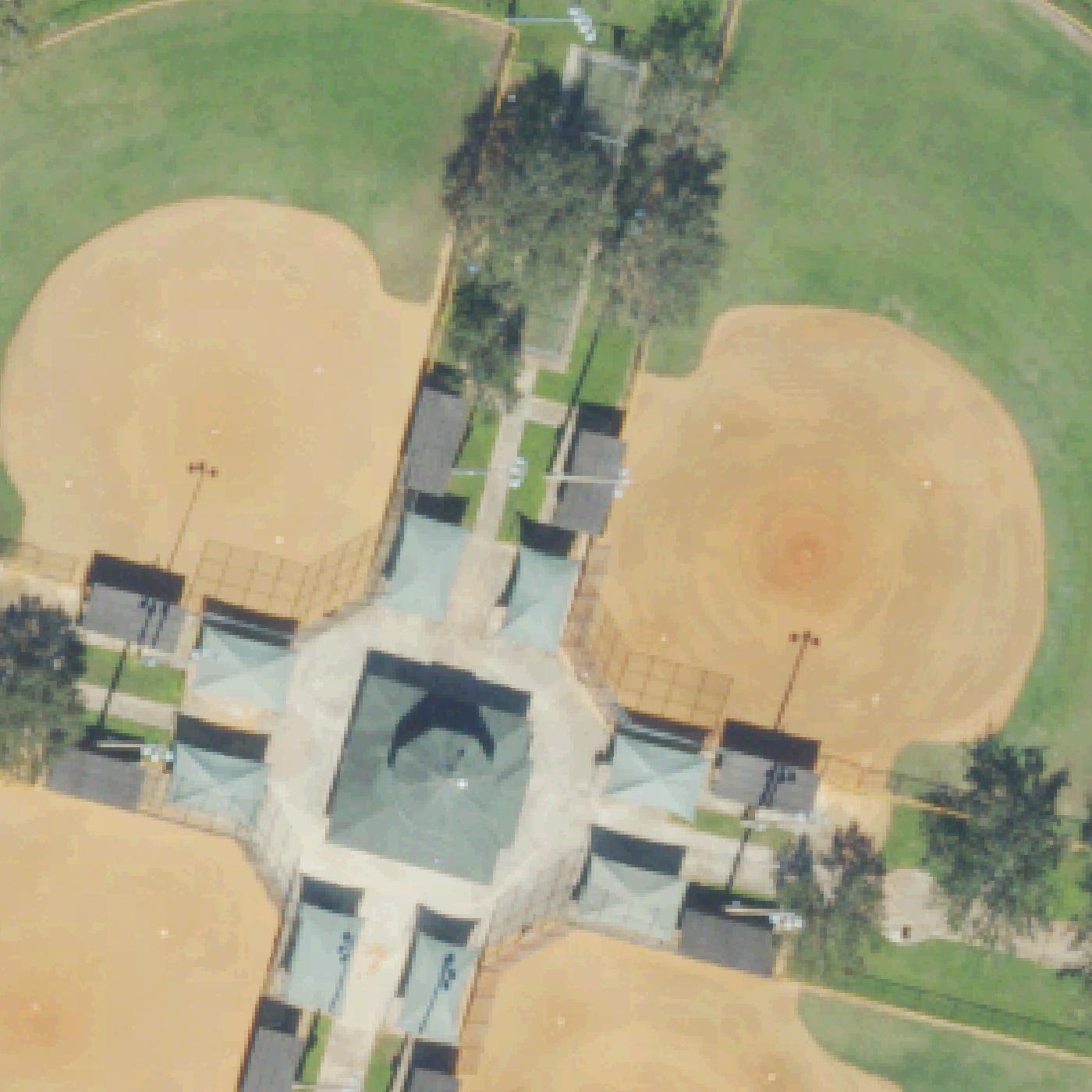 Aerial map of Tiger Shark Cove Park