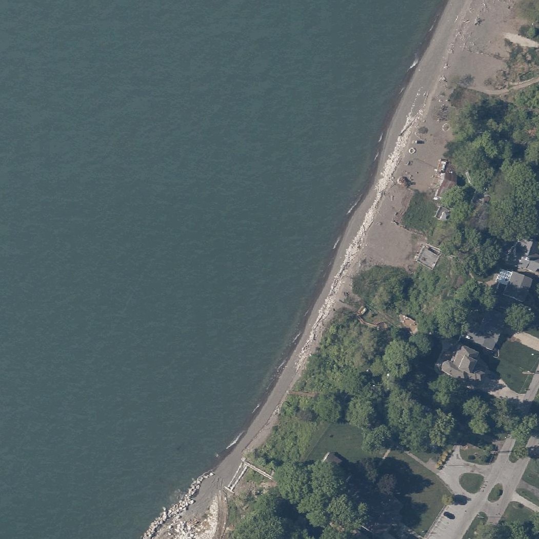 Aerial map of Timberlake Residents Beach