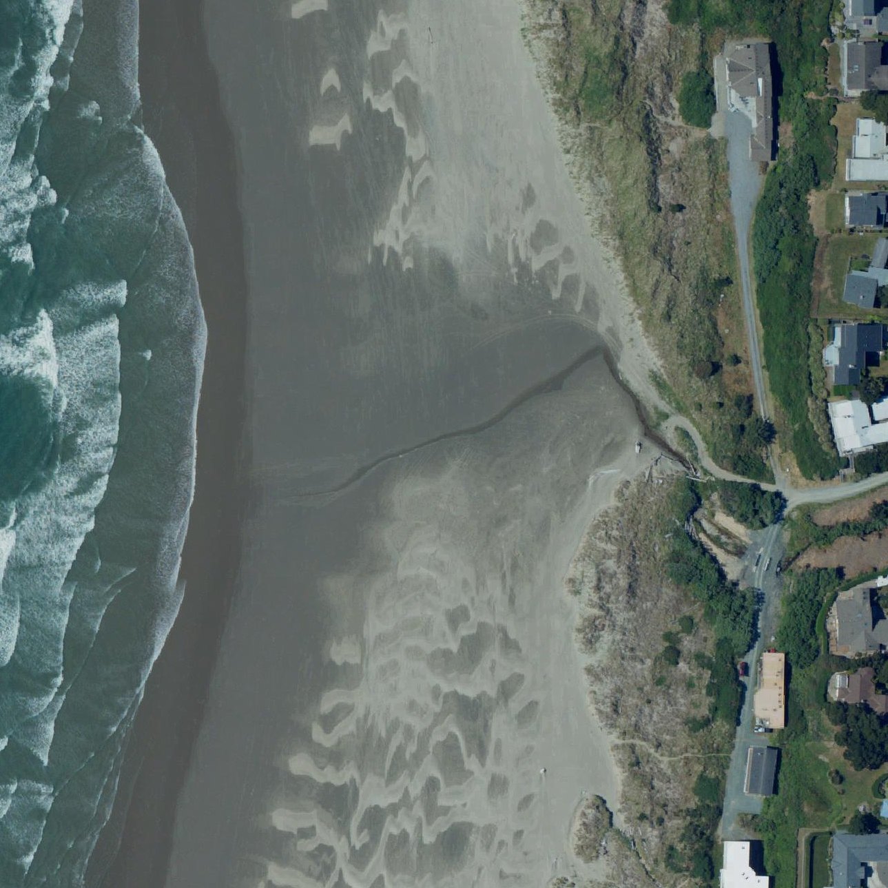 Aerial map of Tish-A-Tang Beach
