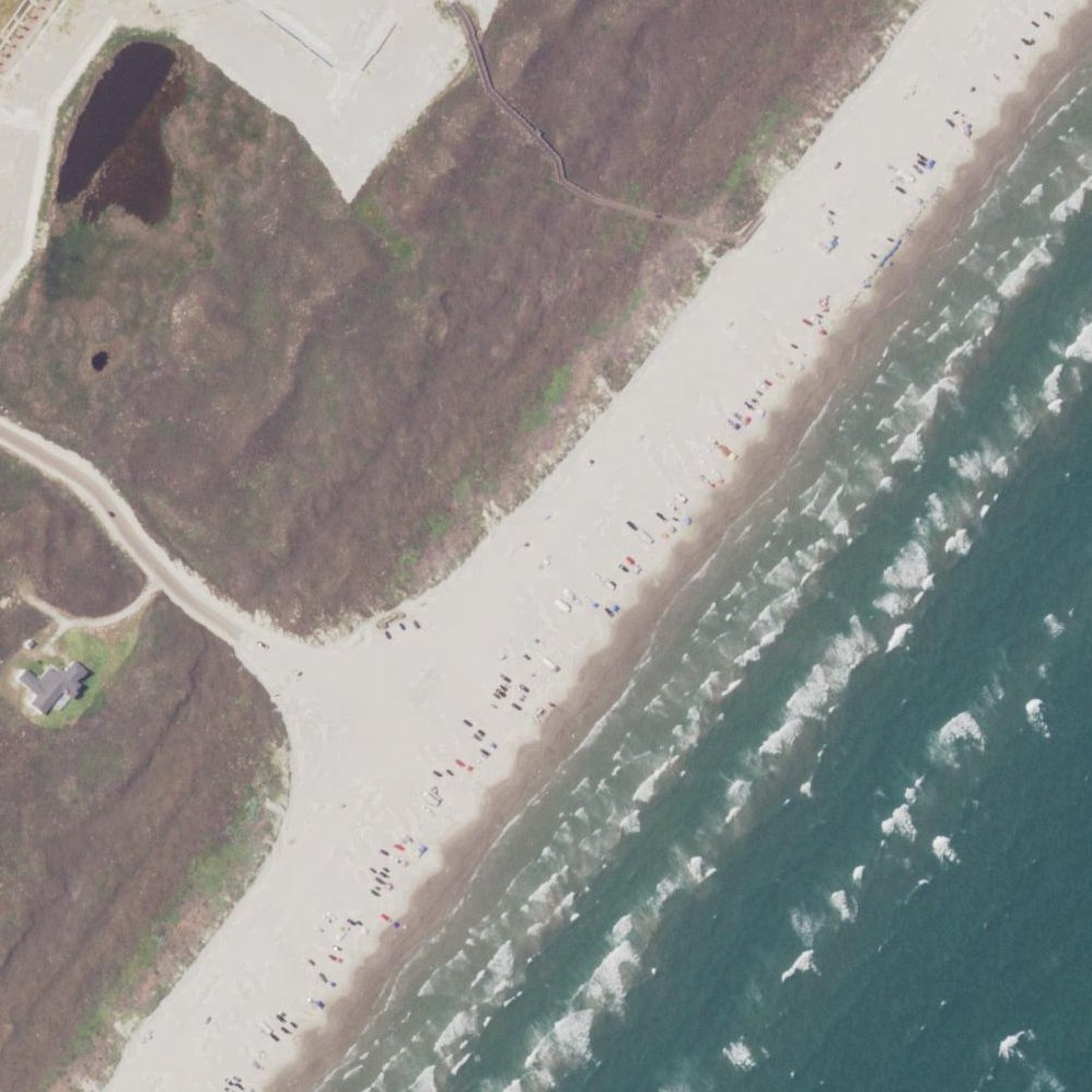 Aerial map of Tony Amos City Beach