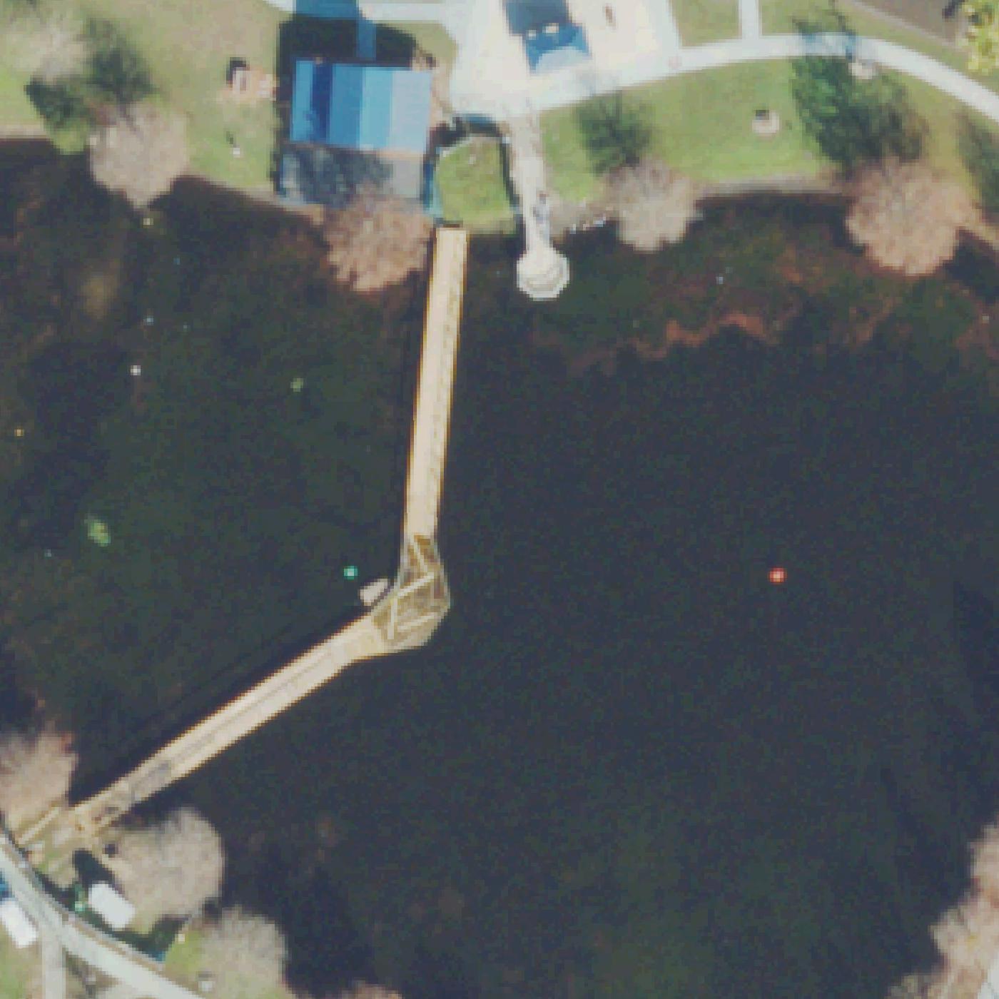Aerial map of Torcaso Cove