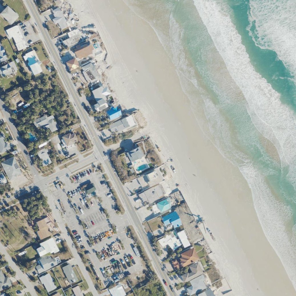 Aerial map of Toronita Avenue Beach Park