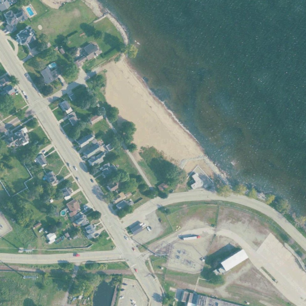 Aerial map of Tourist Park