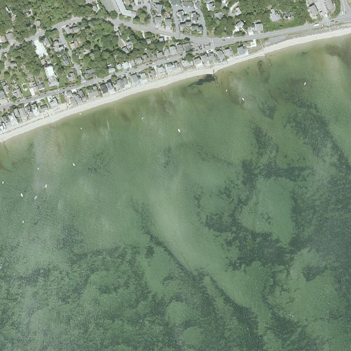 Aerial map of Town Beach