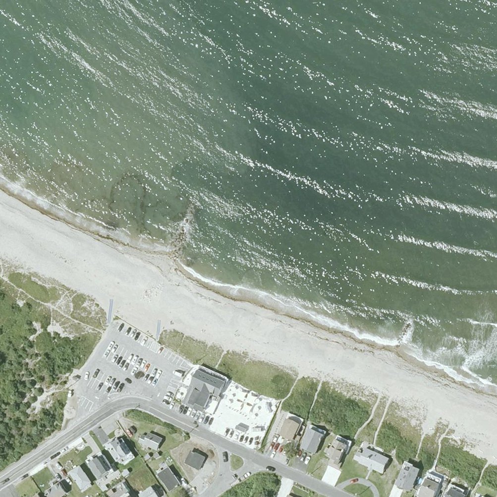 Aerial map of Town Beach