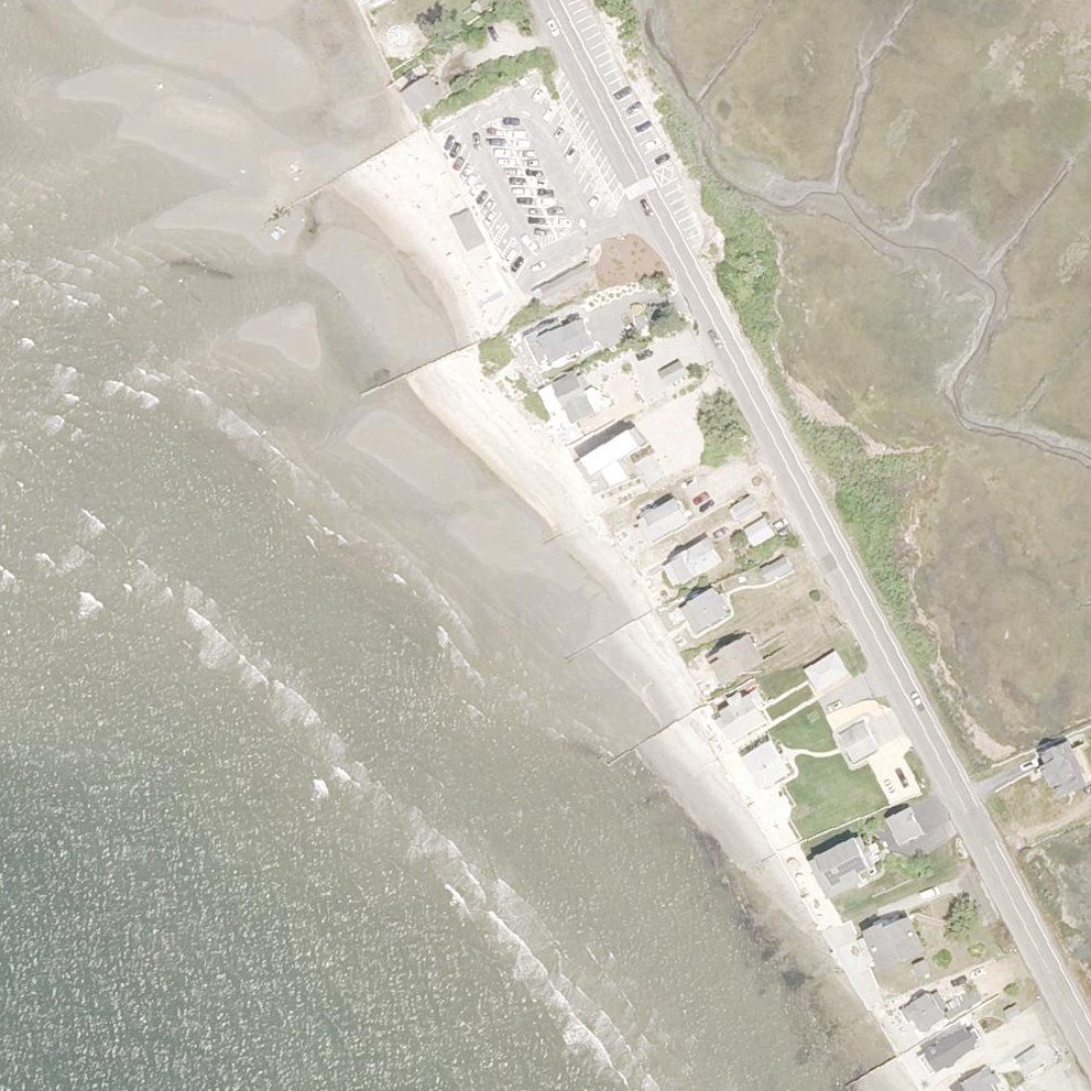 Aerial map of Town Beach