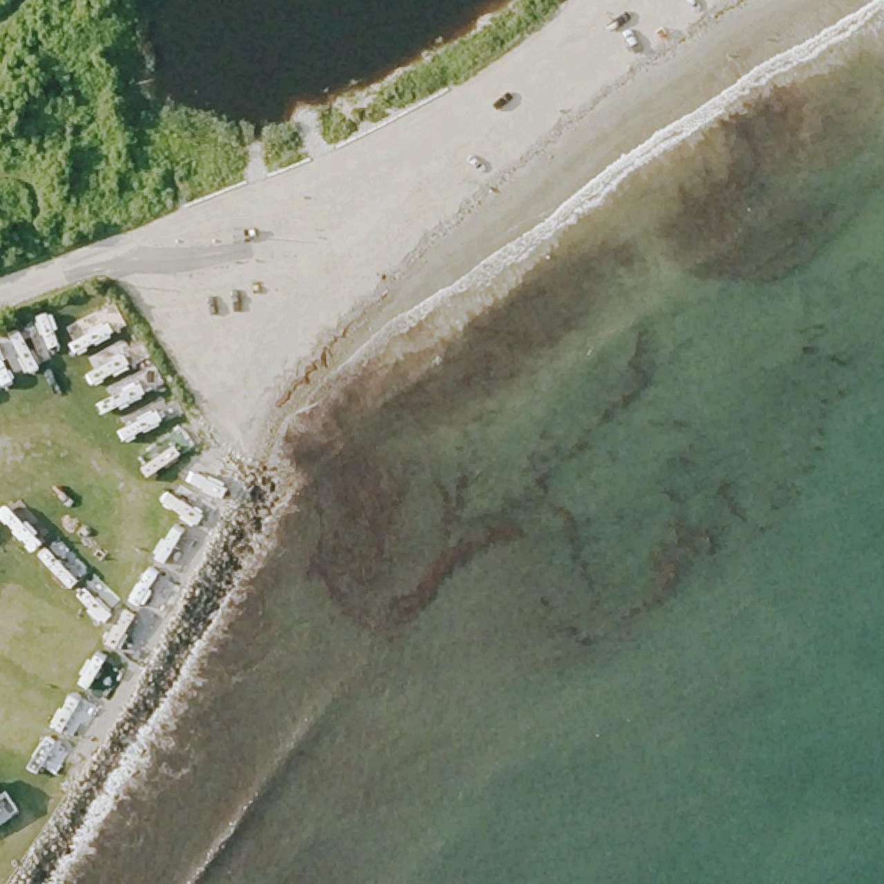 Aerial map of Town of Little Compton Beach