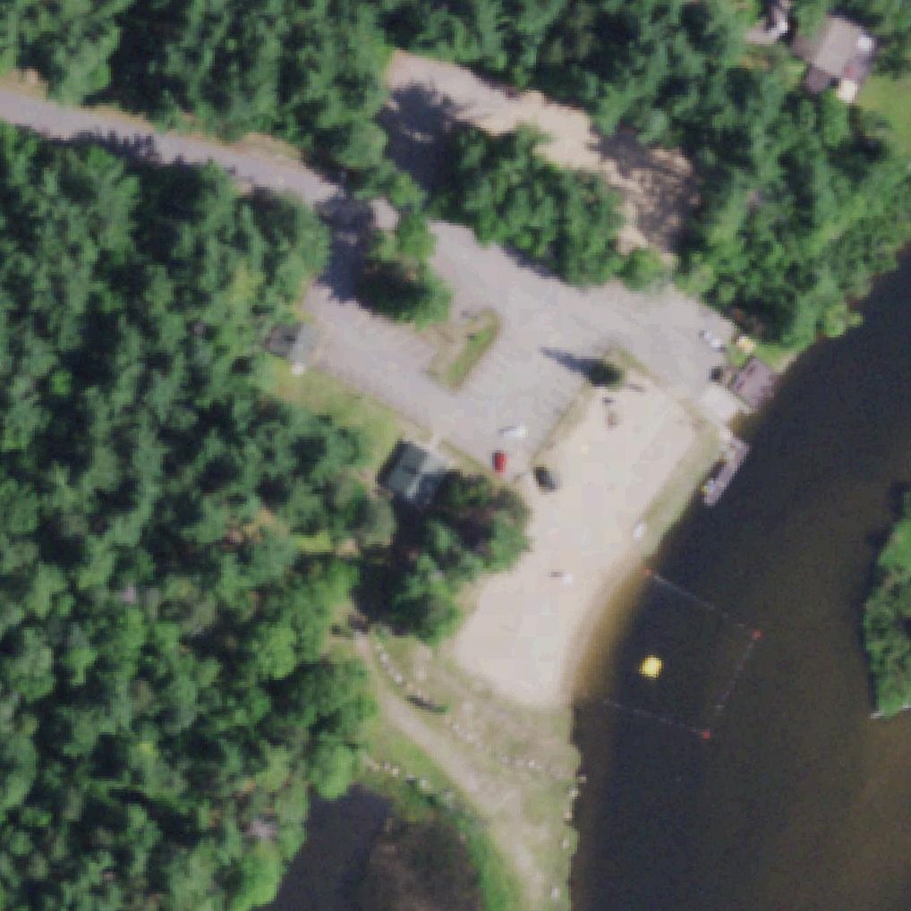 Aerial map of Town of Wilmington Beach