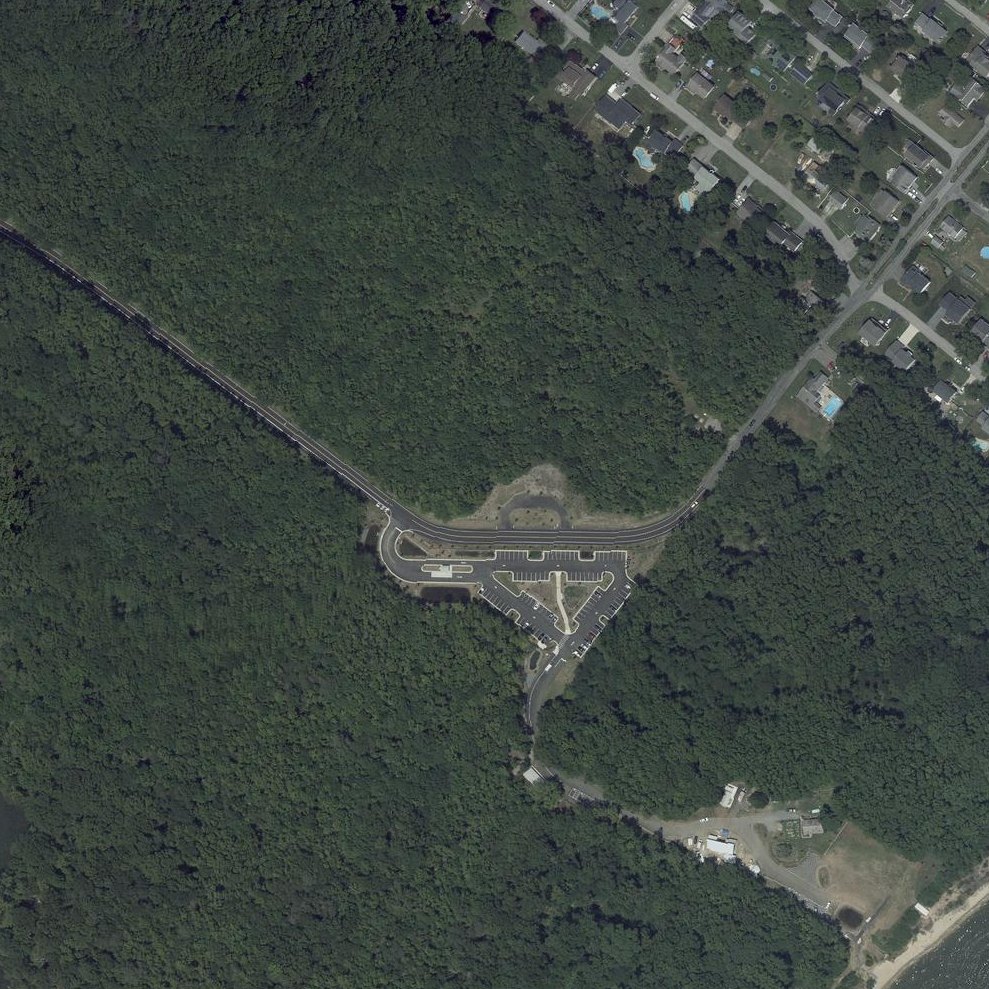 Aerial map of Triton Beach