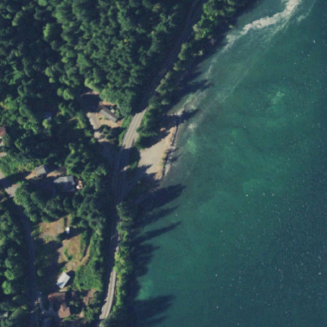 Aerial map of Triton Cove Tidelands