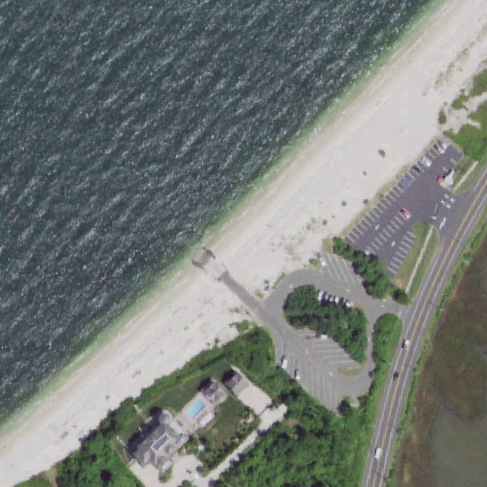 Aerial map of Truman Beach