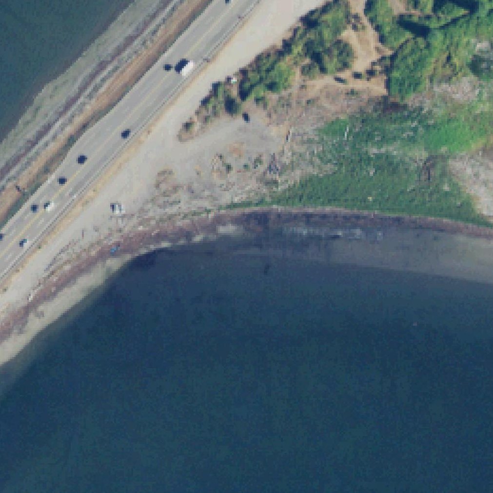 Aerial map of Tsawwassen Causeway Beach