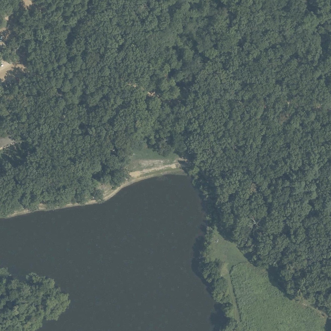 Aerial map of Turkey Swamp Park