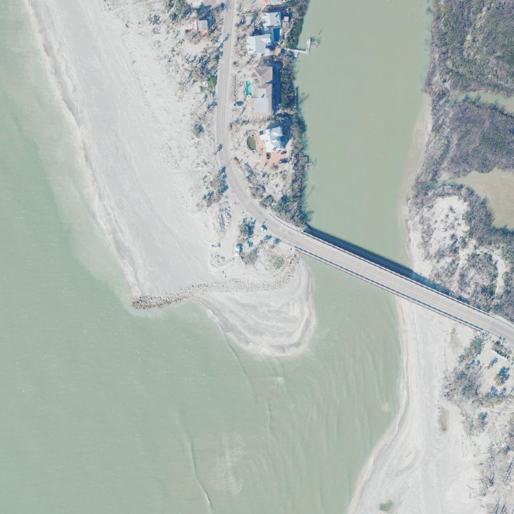 Aerial map of Turner Beach Park