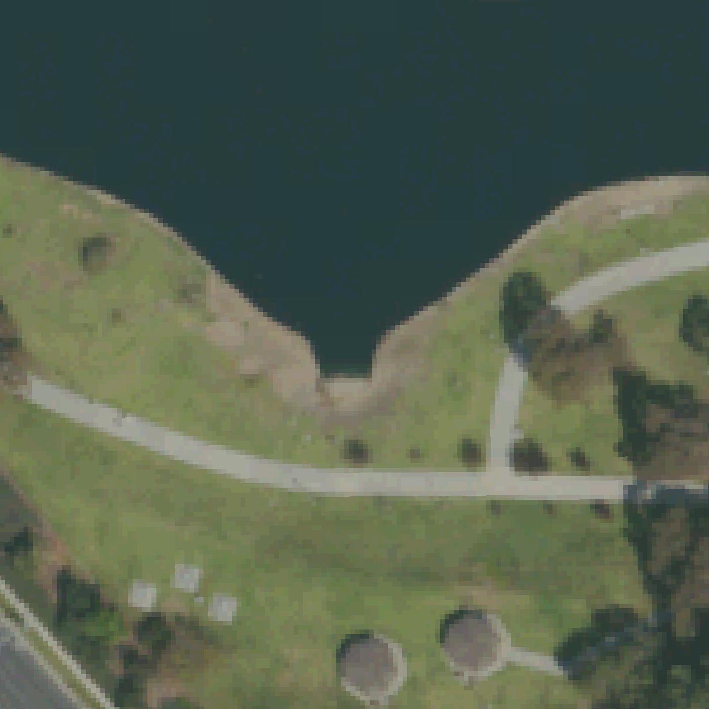 Aerial map of Turtle Beach