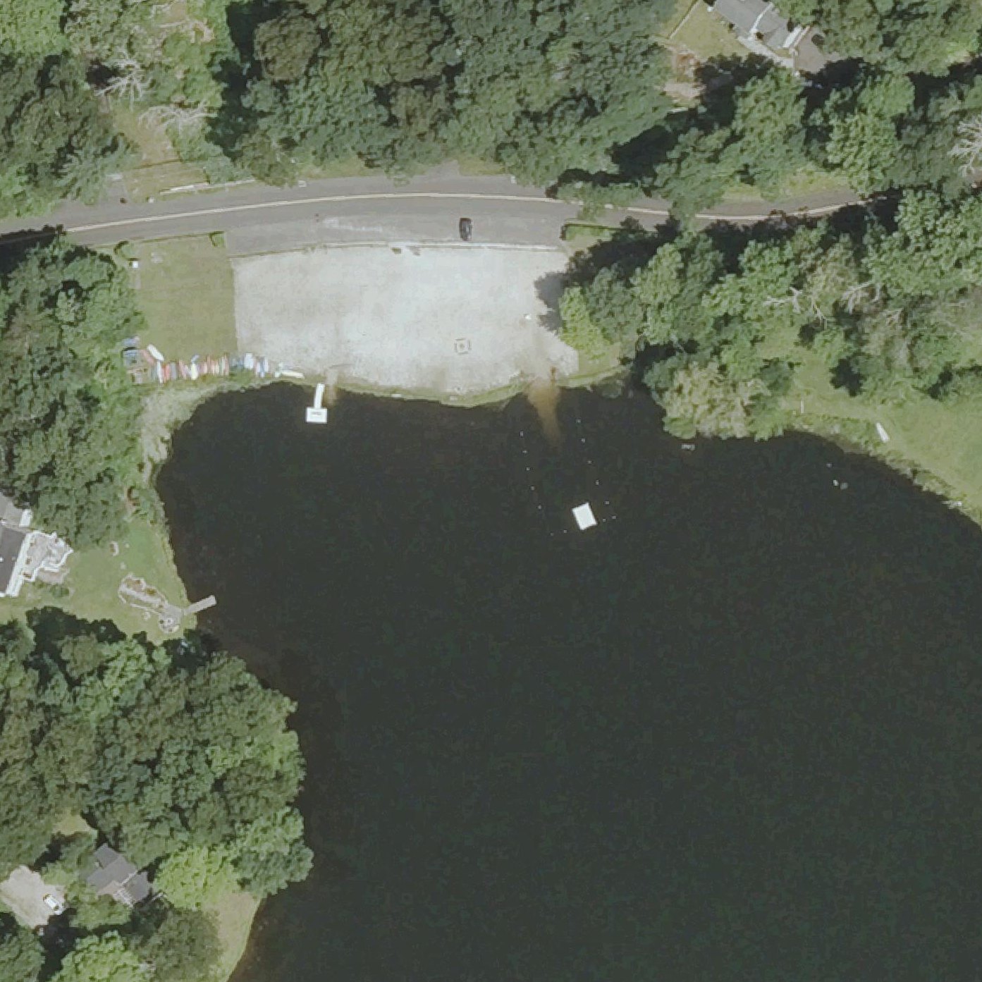 Aerial map of Twixt Hills Beach