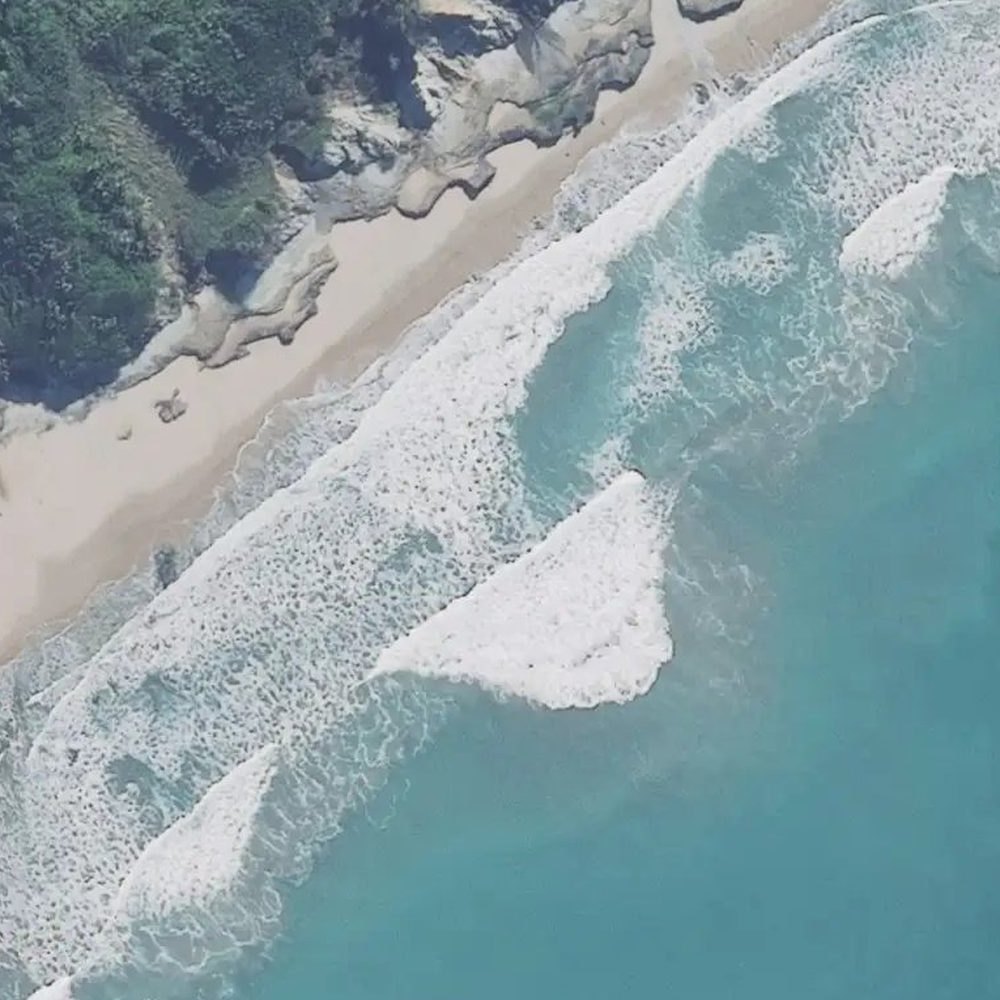 Aerial map of Two Mile Beach