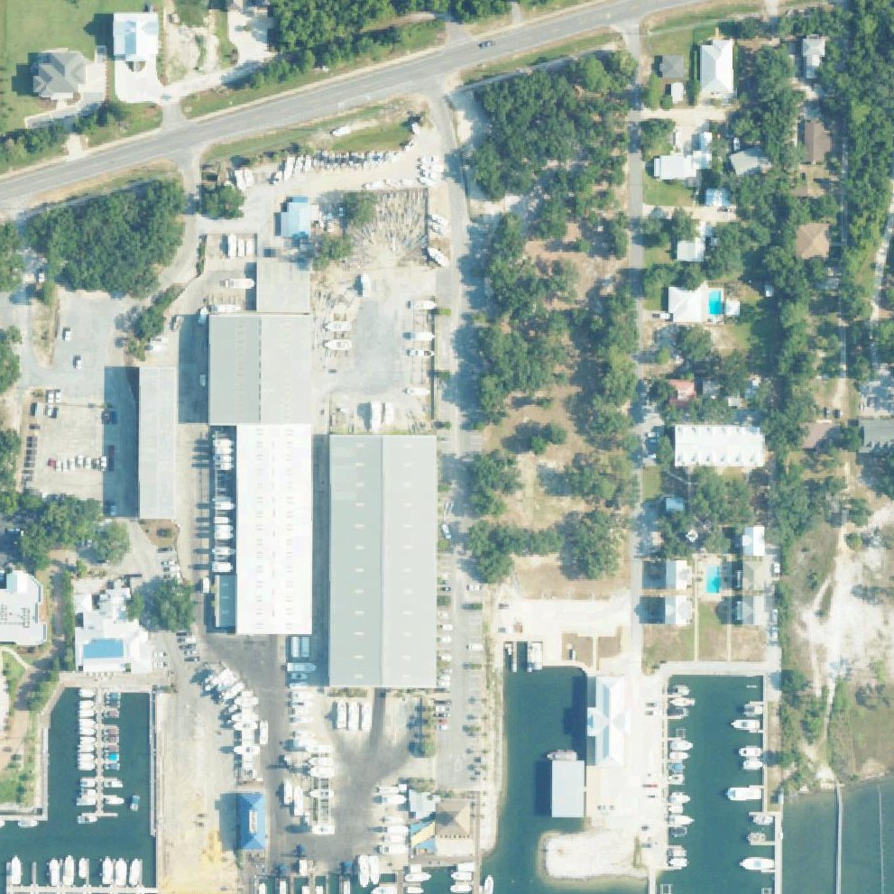 Aerial map of Unleashed Dog Park City of Orange Beach