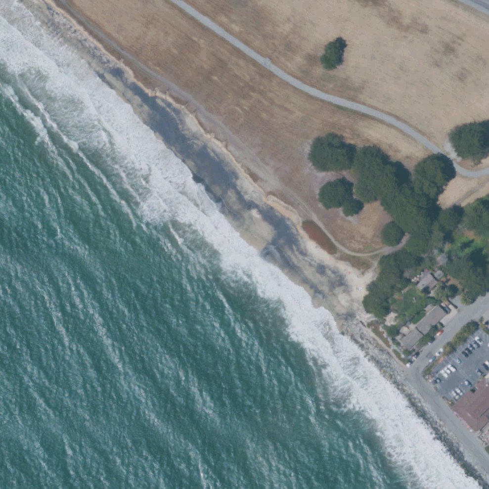 Aerial map of Vallejo Beach