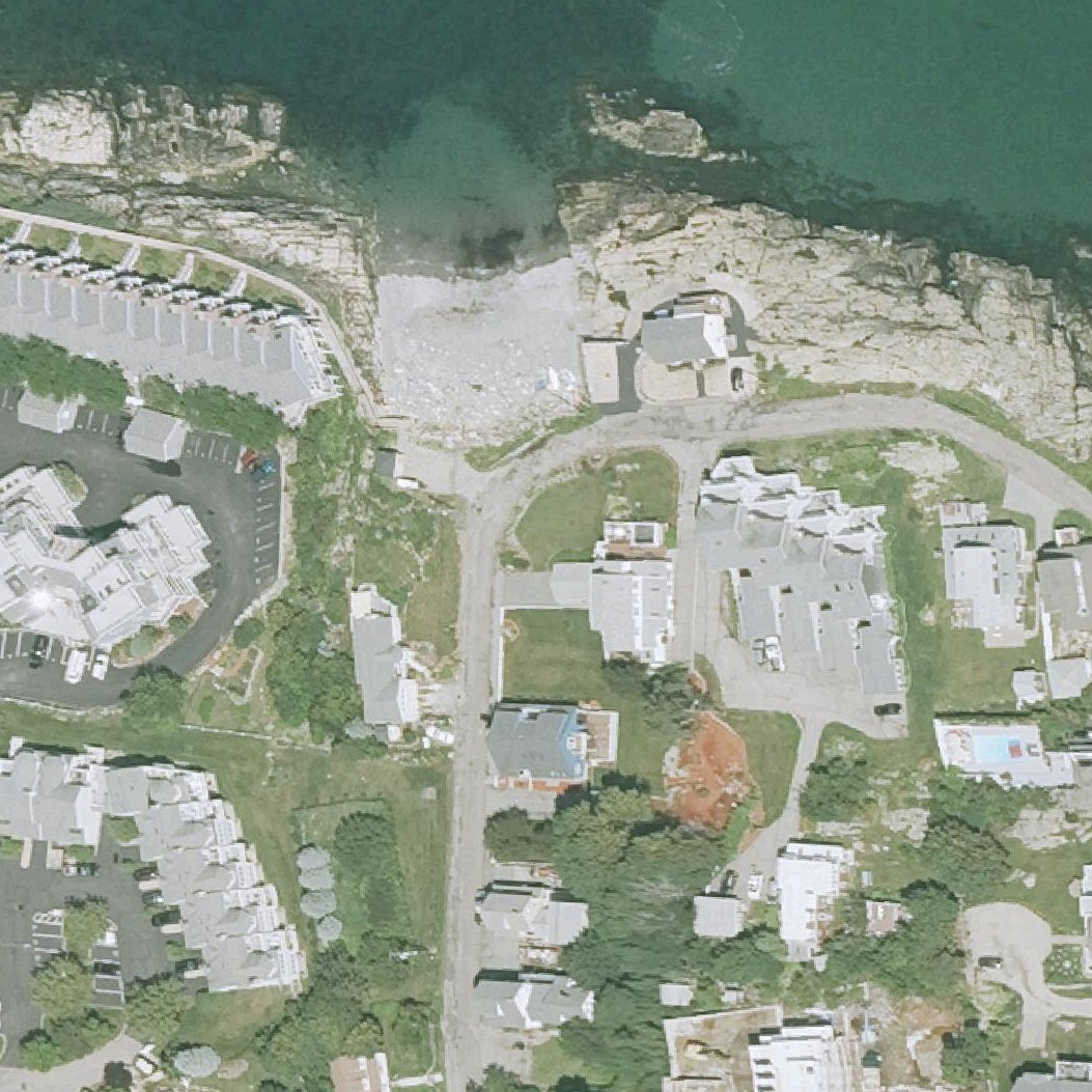 Aerial map of Valley Beach