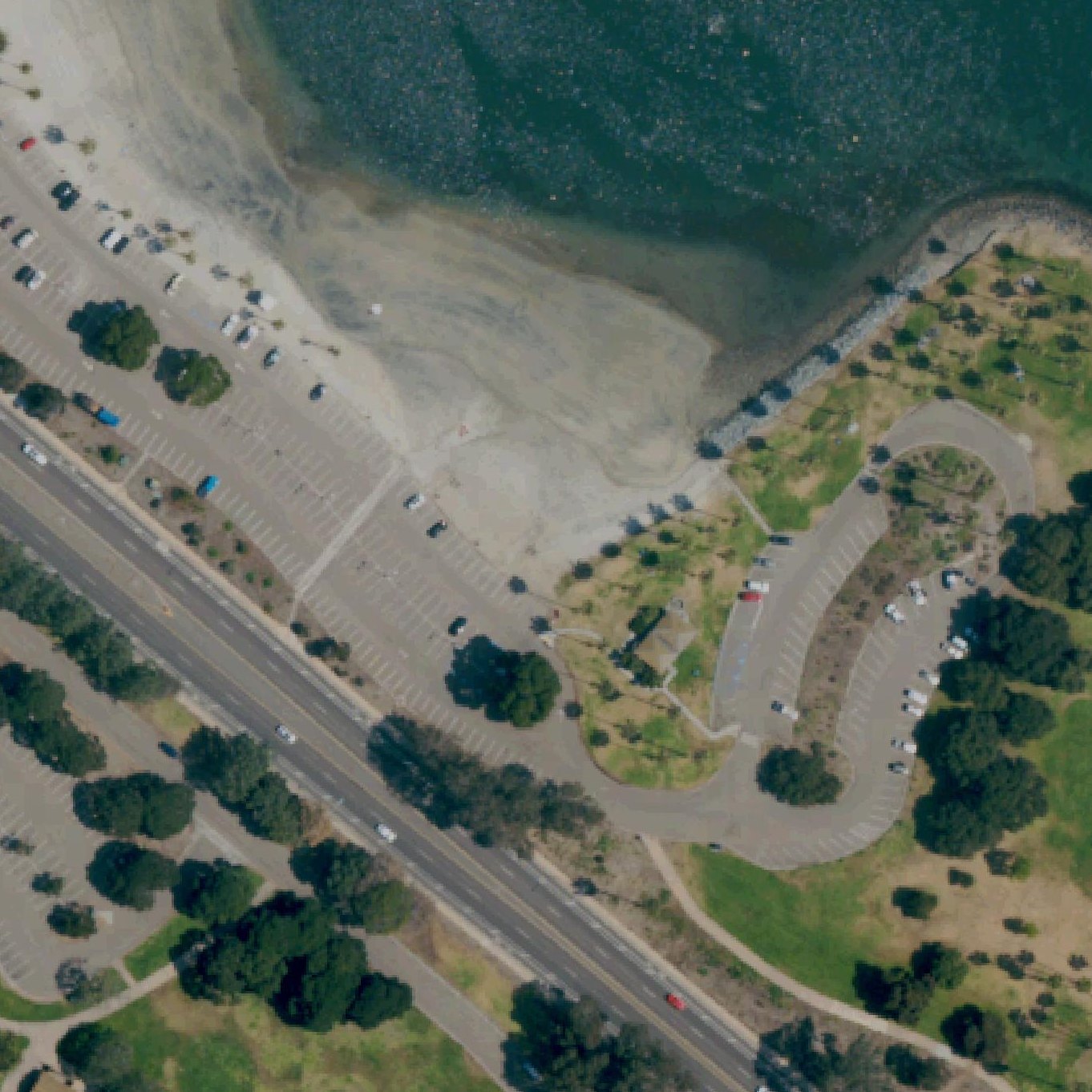 Aerial map of Ventura Cove Park