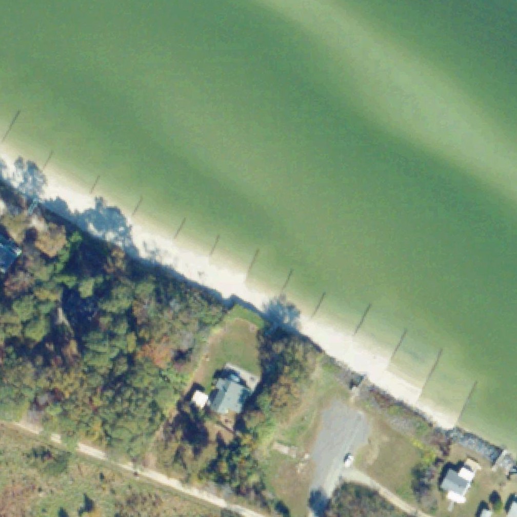 Aerial map of Vir-Mar Beach