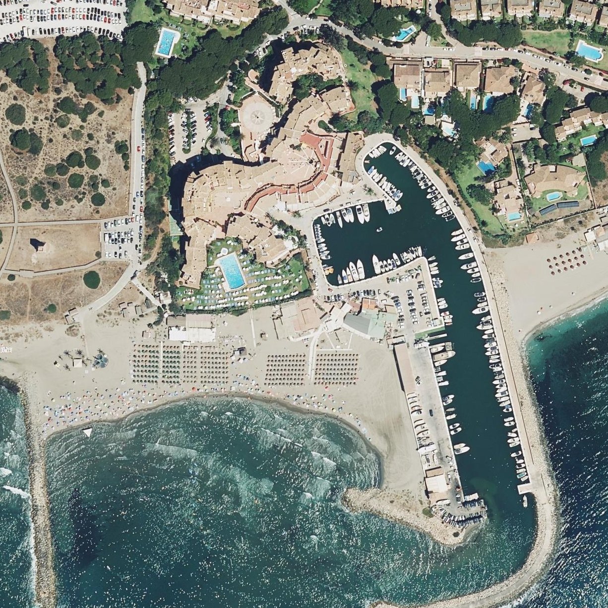 Aerial map of Visit Cabopino