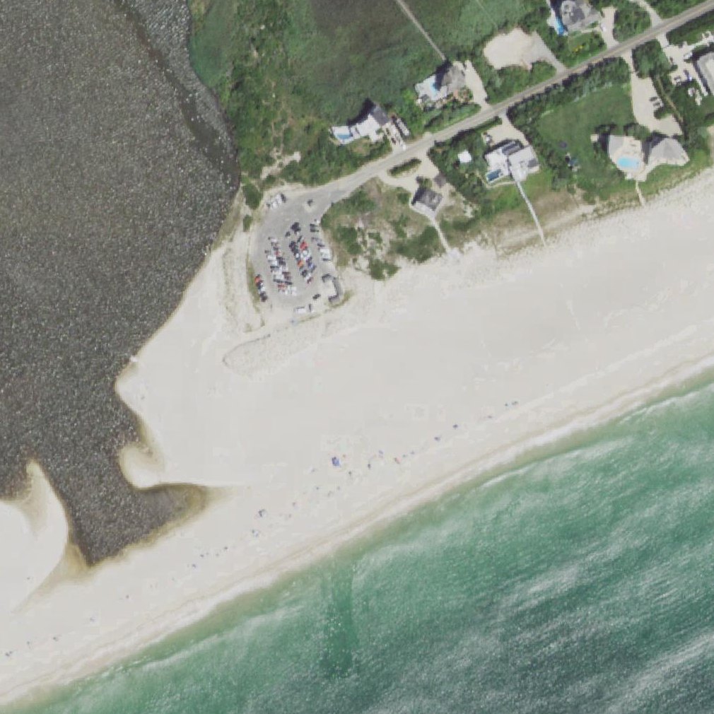 Aerial map of W. Scott Cameron Beach