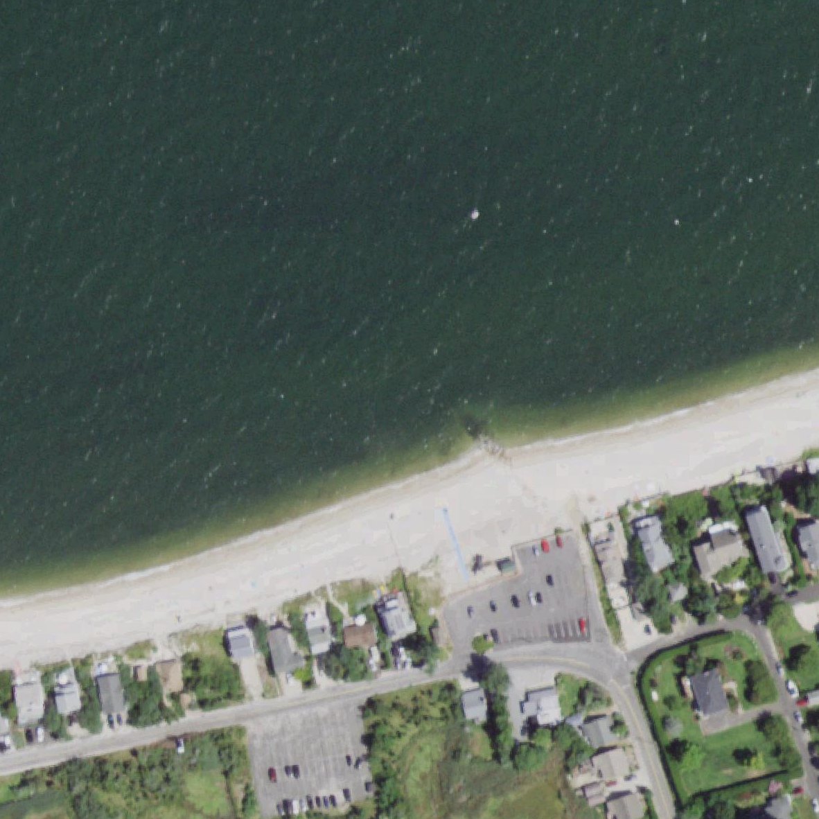 Aerial map of Wading River Landing