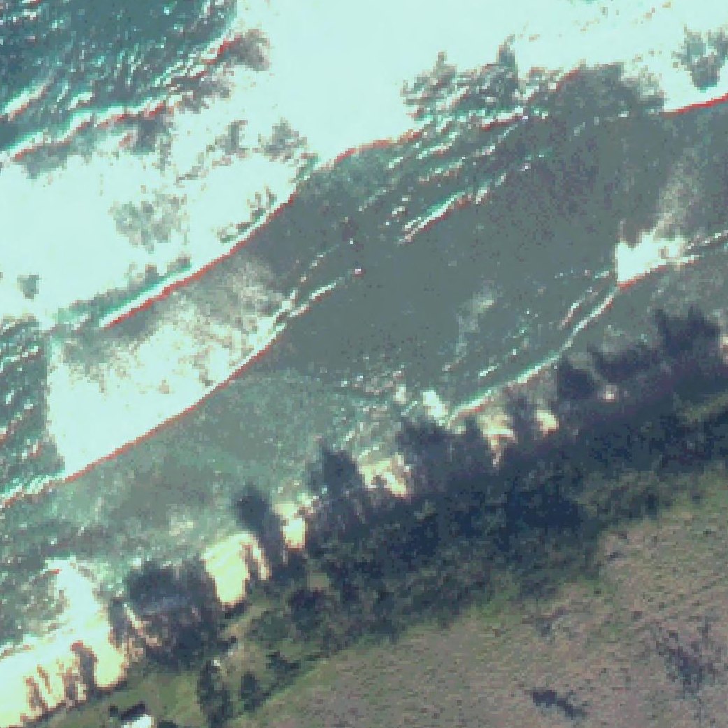 Aerial map of Waialee Beach