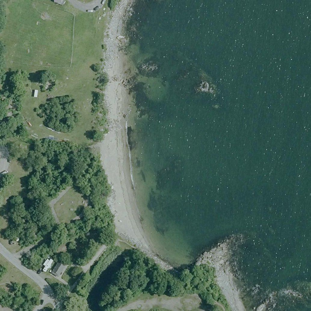 Aerial map of Waikiki Beach
