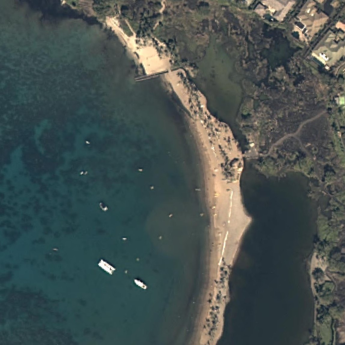 Aerial map of Waikōloa Beach